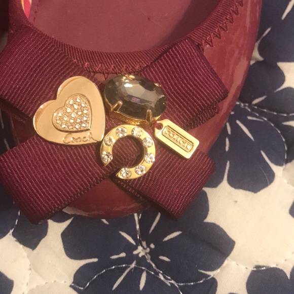 Coach Poppy flats 💗 - Picture 3 of 5